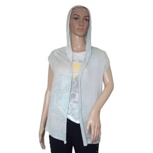 Majestic Paris Linen Custom Bleach Hoodie